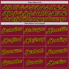 Laden Sie das Bild in den Galerie-Viewer, Custom Stitched Crimson Black-Gold 3D Pattern Design Abstract Brush Stroke Sports Pullover Sweatshirt Hoodie