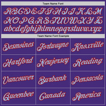 Load image into Gallery viewer, Custom Stitched Purple Light Blue-Red 3D Pattern Design Abstract Brush Stroke Sports Pullover Sweatshirt Hoodie