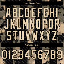 Load image into Gallery viewer, Custom Stitched Black City Cream 3D Pattern Design Line Sports Pullover Sweatshirt Hoodie