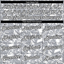 Загрузить изображение в средство просмотра галереи, Custom Stitched Gray White-Black 3D Pattern Design Grunge Art Sports Pullover Sweatshirt Hoodie