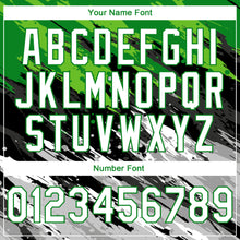 Laden Sie das Bild in den Galerie-Viewer, Custom Stitched Black White Grass Green-Gray 3D Pattern Design Splash Sports Pullover Sweatshirt Hoodie