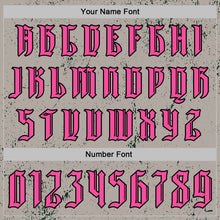 Load image into Gallery viewer, Custom Gray Pink-Black 3D Skull Gothic Destroyer Vintage Grunge Art Sports Pullover Sweatshirt Hoodie