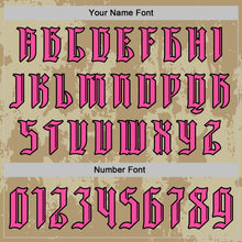 Load image into Gallery viewer, Custom Old Gold Pink-Black 3D Skull Gothic Vintage Grunge Art Sports Pullover Sweatshirt Hoodie