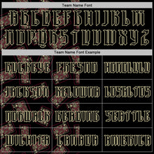 Load image into Gallery viewer, Custom Black Gold 3D Skull Poker Playing Card Split Sports Pullover Sweatshirt Hoodie