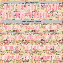 Load image into Gallery viewer, Custom Cream Medium Pink-White 3D Skull Roses Gothic Vintage Sports Pullover Sweatshirt Hoodie