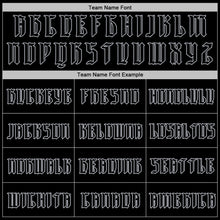 Load image into Gallery viewer, Custom Black Gray 3D Skull Gothic Horned Emperor Sports Pullover Sweatshirt Hoodie