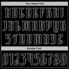 Load image into Gallery viewer, Custom Black Gray 3D Skull Gothic Horned Emperor Sports Pullover Sweatshirt Hoodie