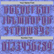 Load image into Gallery viewer, Custom Purple White-Black 3D Skull Roses Gothic Vintage Sports Pullover Sweatshirt Hoodie