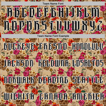 Загрузить изображение в средство просмотра галереи, Custom Brown Black-White 3D Skull Roses Gothic Floral Vintage Sports Pullover Sweatshirt Hoodie