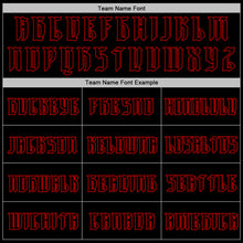 Load image into Gallery viewer, Custom Black Red 3D Skull Vintage Triba Gothic Sports Pullover Sweatshirt Hoodie