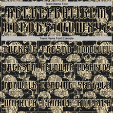 Загрузить изображение в средство просмотра галереи, Custom Black Cream 3D Skull Gothic Vintage Grunge Art Sports Pullover Sweatshirt Hoodie