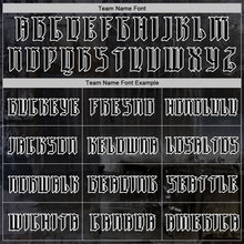 Загрузить изображение в средство просмотра галереи, Custom Black White 3D Skull Gothic Vintage Grunge Art Sports Pullover Sweatshirt Hoodie