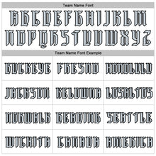 Загрузить изображение в средство просмотра галереи, Custom White Silver-Black 3D Skull Gothic Floral Sports Pullover Sweatshirt Hoodie