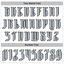 Загрузить изображение в средство просмотра галереи, Custom White Silver-Black 3D Skull Gothic Floral Sports Pullover Sweatshirt Hoodie