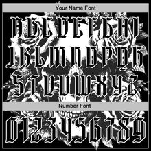 Загрузить изображение в средство просмотра галереи, Custom Black White 3D Skull Roses Gothic Vintage Grunge Art Sports Pullover Sweatshirt Hoodie