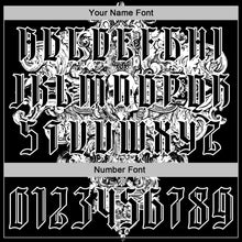 Загрузить изображение в средство просмотра галереи, Custom Black White 3D Skull Gothic Floral Vintage Sports Pullover Sweatshirt Hoodie