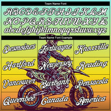 Load image into Gallery viewer, Custom Stitched Green White Yellow Brown-Black 3D Pattern Design Motorcycle Motocross Racing Sports Pullover Sweatshirt Hoodie