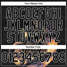 Загрузить изображение в средство просмотра галереи, Custom Stitched Black White 3D Pattern Design Motorcycle Motocross Skull Racing Sports Pullover Sweatshirt Hoodie