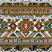 Load image into Gallery viewer, Custom Stitched Black Navy-Gold 3D Pattern Design Tribal Ethnic Native American Sports Pullover Sweatshirt Hoodie