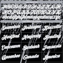 Laden Sie das Bild in den Galerie-Viewer, Custom Stitched Black White-Gray 3D Pattern Design Splash Grunge Art Sports Pullover Sweatshirt Hoodie