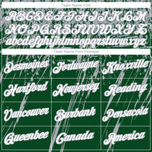 Laden Sie das Bild in den Galerie-Viewer, Custom Stitched Green White-Gray 3D Pattern Design Splash Grunge Art Sports Pullover Sweatshirt Hoodie