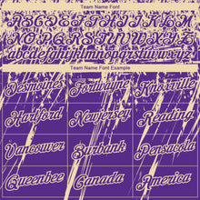 Загрузить изображение в средство просмотра галереи, Custom Stitched Purple Cream 3D Pattern Design Splash Grunge Art Sports Pullover Sweatshirt Hoodie