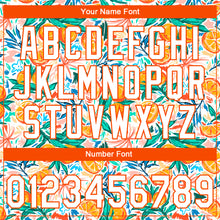 Laden Sie das Bild in den Galerie-Viewer, Custom Stitched White Orange 3D Pattern Design Fruit Sports Pullover Sweatshirt Hoodie