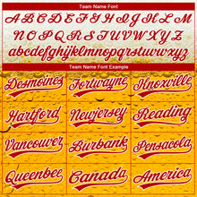 Laden Sie das Bild in den Galerie-Viewer, Custom Stitched Yellow Red-White 3D Pattern Design Beer Sports Pullover Sweatshirt Hoodie