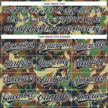 Load image into Gallery viewer, Custom Stitched Camo Black-White 3D Graffiti Drips Sports Pullover Sweatshirt Salute To Service Hoodie