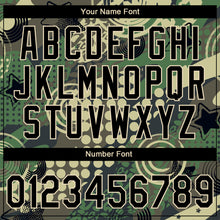 Laden Sie das Bild in den Galerie-Viewer, Custom Stitched Camo Black-Cream 3D Dots And Geometric Figures Sports Pullover Sweatshirt Salute To Service Hoodie