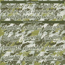 Laden Sie das Bild in den Galerie-Viewer, Custom Stitched Camo Olive-White 3D Sports Pullover Sweatshirt Salute To Service Hoodie