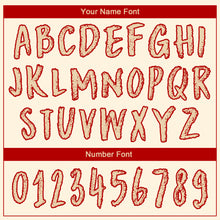 Load image into Gallery viewer, Custom City Cream Red 3D Skull Roses Floral Sports Pullover Sweatshirt Hoodie