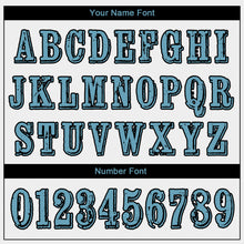 Load image into Gallery viewer, Custom White Shadow Blue-Black 3D Skull Cross Sports Pullover Sweatshirt Hoodie