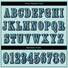 Load image into Gallery viewer, Custom Ice Blue Shadow Blue-Black 3D Skull Cemetery Sports Pullover Sweatshirt Hoodie