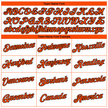 Загрузить изображение в средство просмотра галереи, Custom White Orange-Black 3D Skull Calavera Day Of The Dead Dia de los Muertos Sports Pullover Sweatshirt Hoodie