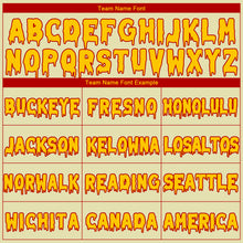 Загрузить изображение в средство просмотра галереи, Custom Yellow Red 3D Skull Basketball Player Sports Pullover Sweatshirt Hoodie