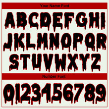 Load image into Gallery viewer, Custom White Black-Red 3D Skull Hell Sports Pullover Sweatshirt Hoodie