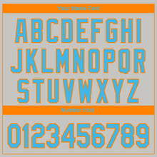 Load image into Gallery viewer, Custom Gray Sky Blue-Bay Orange 3D Skull Statue Of Liberty Sports Pullover Sweatshirt Hoodie