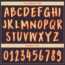 Load image into Gallery viewer, Custom Navy City Cream-Orange 3D Skull Sports Pullover Sweatshirt Hoodie