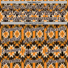 Загрузить изображение в средство просмотра галереи, Custom Stitched Black Brown Orange Green-White 3D Mexico Aztec Pattern Sports Pullover Sweatshirt Hoodie