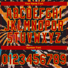 Загрузить изображение в средство просмотра галереи, Custom Stitched Tie Dye Red-Yellow 3D Sports Pullover Sweatshirt Hoodie