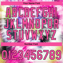 Загрузить изображение в средство просмотра галереи, Custom Stitched Tie Dye Pink-Black 3D Sports Pullover Sweatshirt Hoodie