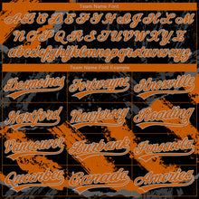 Laden Sie das Bild in den Galerie-Viewer, Custom Stitched Black Texas Orange Steel Gray-Gray 3D Pattern Design Splash Sports Pullover Sweatshirt Hoodie