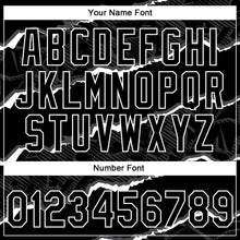 Загрузить изображение в средство просмотра галереи, Custom Stitched Black White 3D Pattern Design Torn Paper Style Sports Pullover Sweatshirt Hoodie