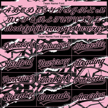 Загрузить изображение в средство просмотра галереи, Custom Stitched Black Light Pink-White 3D Pattern Design Torn Paper Style Sports Pullover Sweatshirt Hoodie