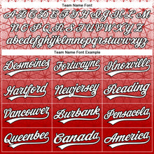 Загрузить изображение в средство просмотра галереи, Custom Stitched Red White-Black 3D Pattern Design Gradient Line Sportswear Pullover Sweatshirt Hoodie