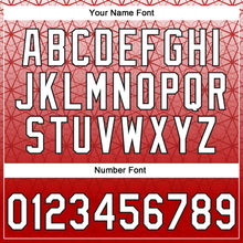 Загрузить изображение в средство просмотра галереи, Custom Stitched Red White-Black 3D Pattern Design Gradient Line Sportswear Pullover Sweatshirt Hoodie