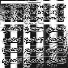 Загрузить изображение в средство просмотра галереи, Custom Stitched Black White 3D Pattern Design Line Sportswear Pullover Sweatshirt Hoodie