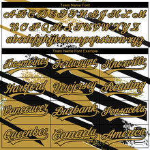 Загрузить изображение в средство просмотра галереи, Custom Stitched Old Gold Black-White 3D Pattern Design Line Sportswear Pullover Sweatshirt Hoodie