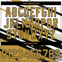 Загрузить изображение в средство просмотра галереи, Custom Stitched Old Gold Black-White 3D Pattern Design Line Sportswear Pullover Sweatshirt Hoodie